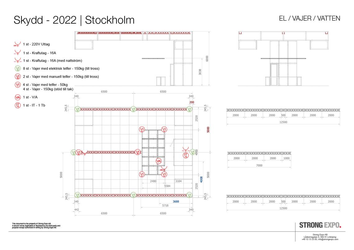 StepLock - Technical Drawing